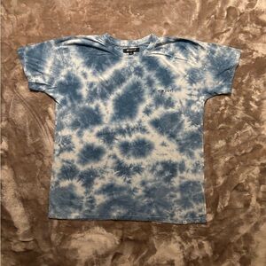 Rip Curl T-Shirt Men’s Size S Blue & White Tie-Dye Tee